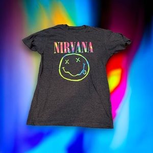 Juniors Nirvana T Shirt (medium)